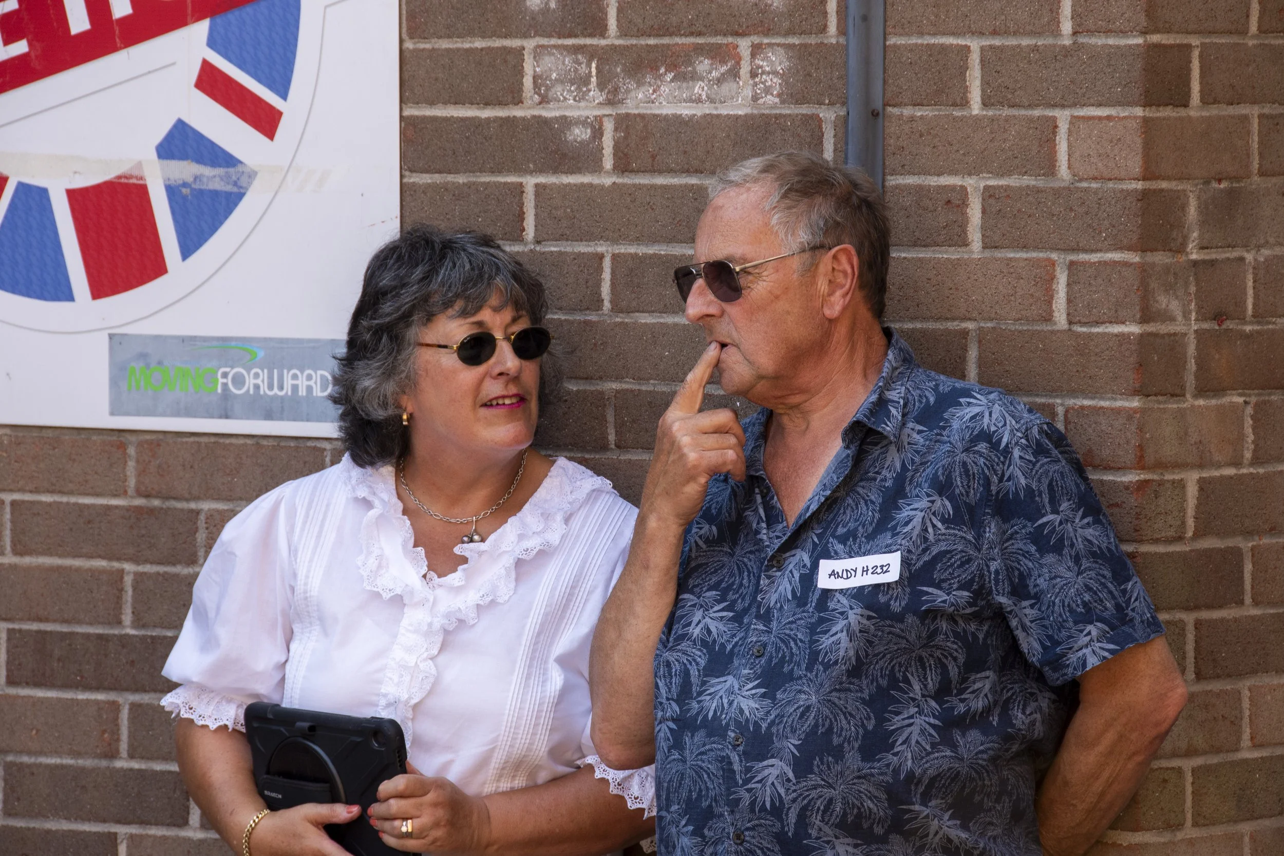 Heidi asking more difficult questions - this time to Andy Hopkins