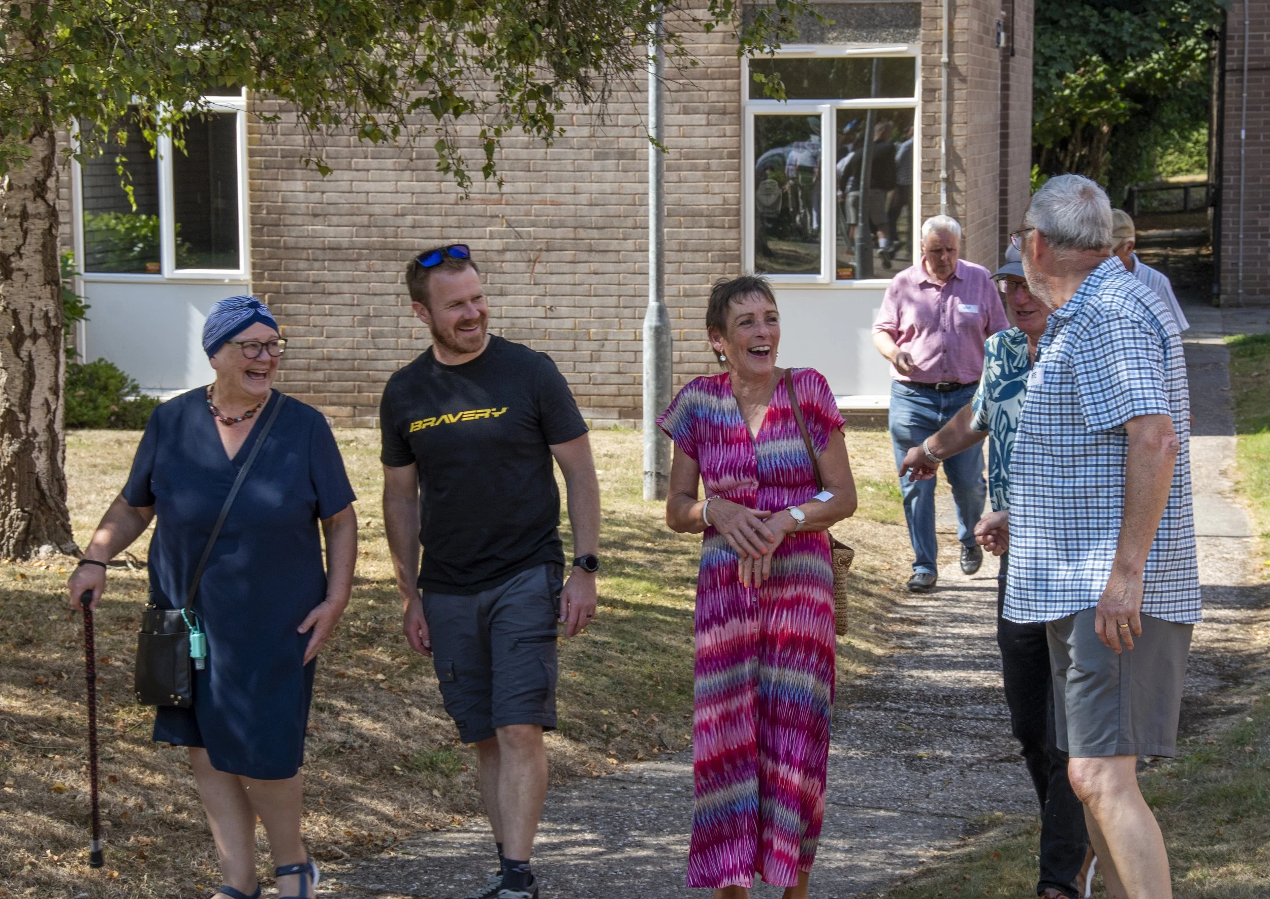 Me reminding Steph of something which she probably wished I had forgotten