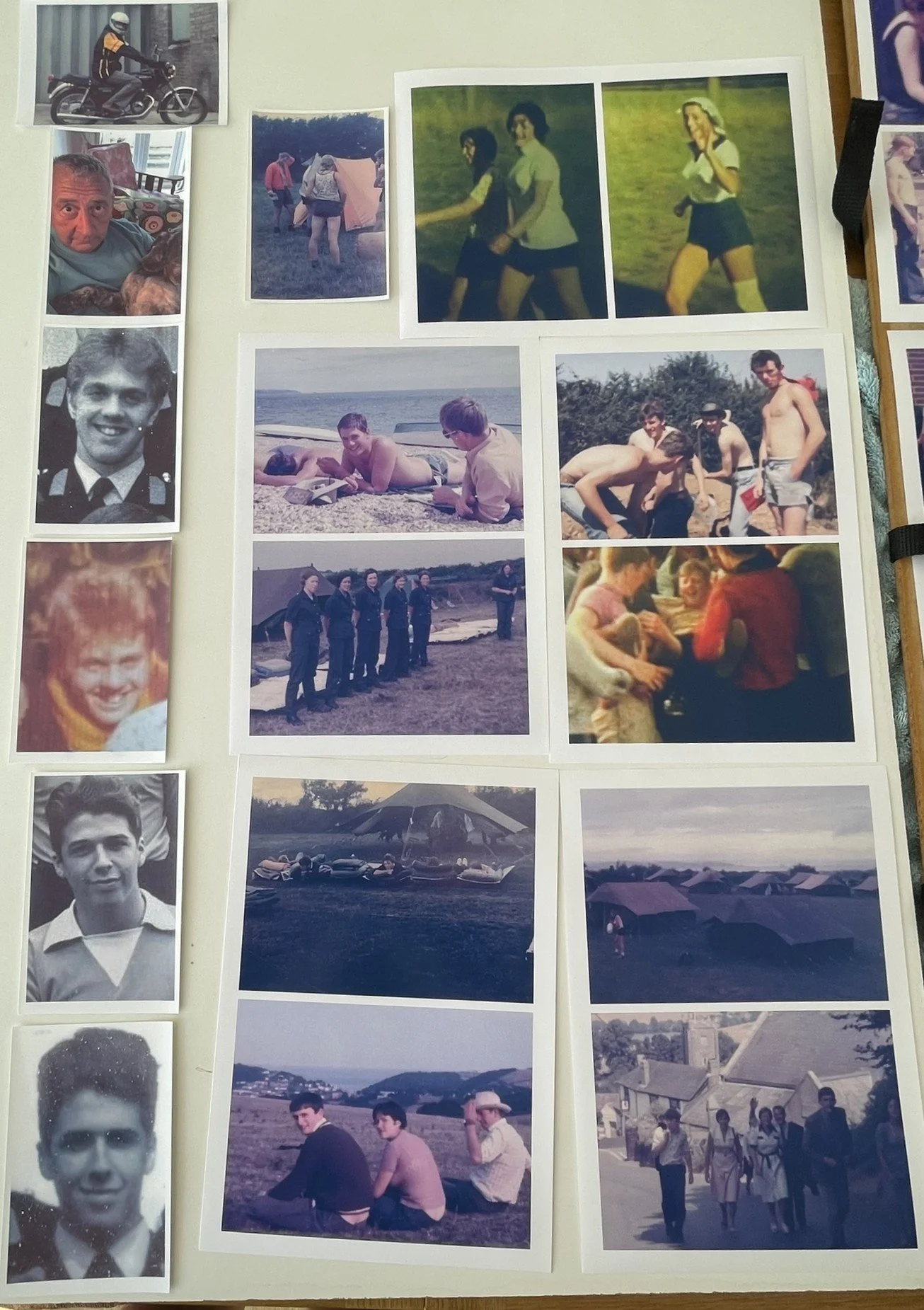 Left side: Friends remembered Rest: Summer Camp 1976