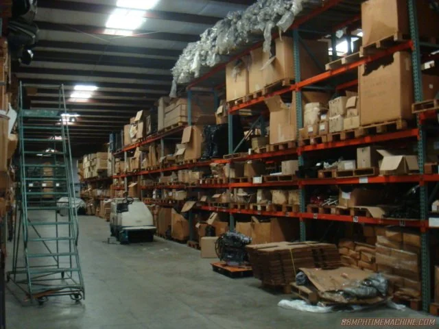 Aisles and aisles of parts!