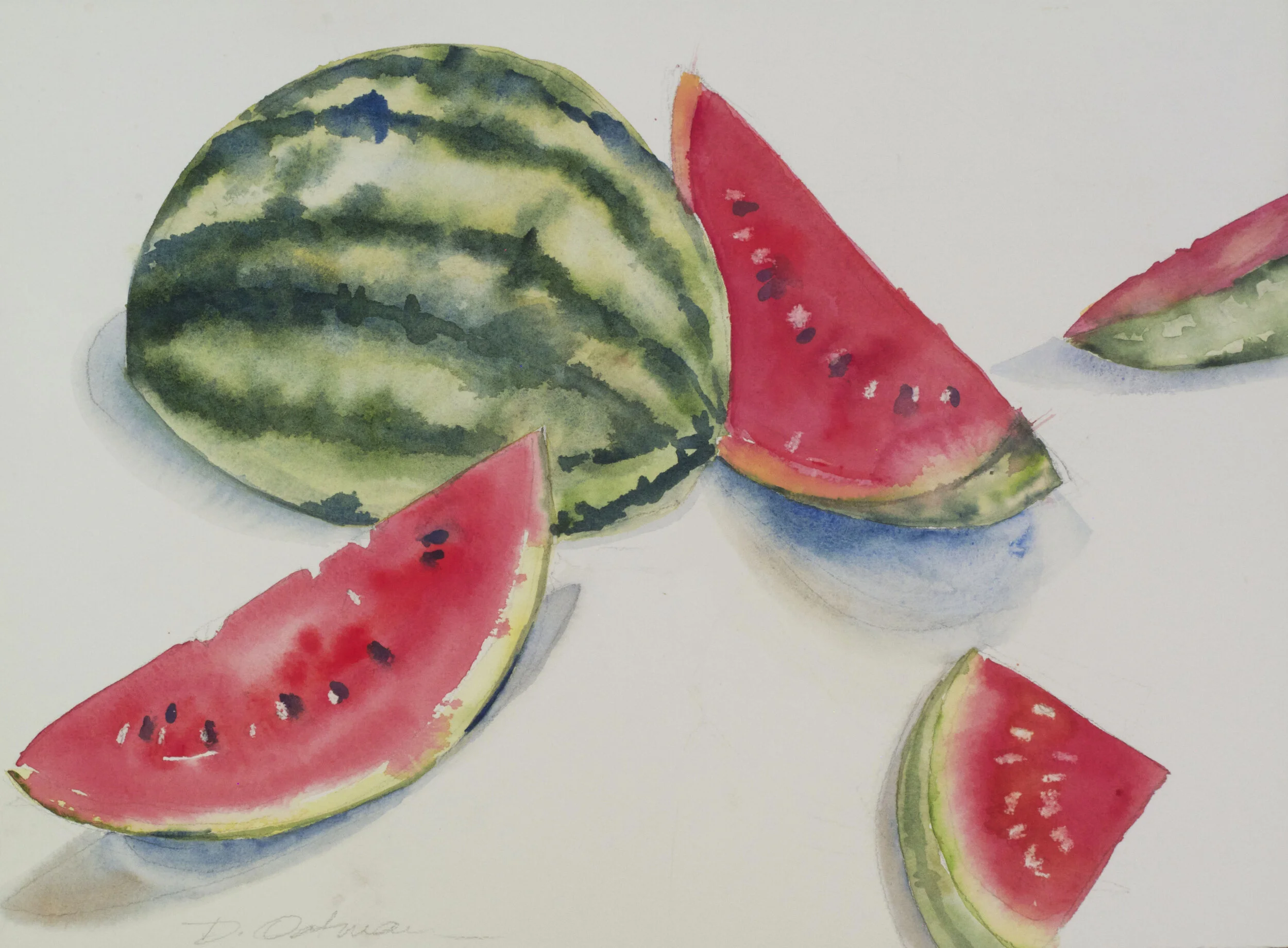 Watermelons After Tamayo