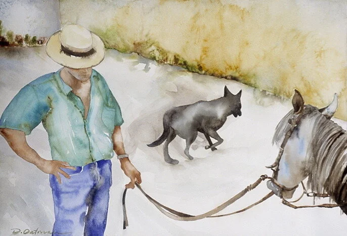 El Jinete Fuma, El Caballo Come, El Perro Se Va