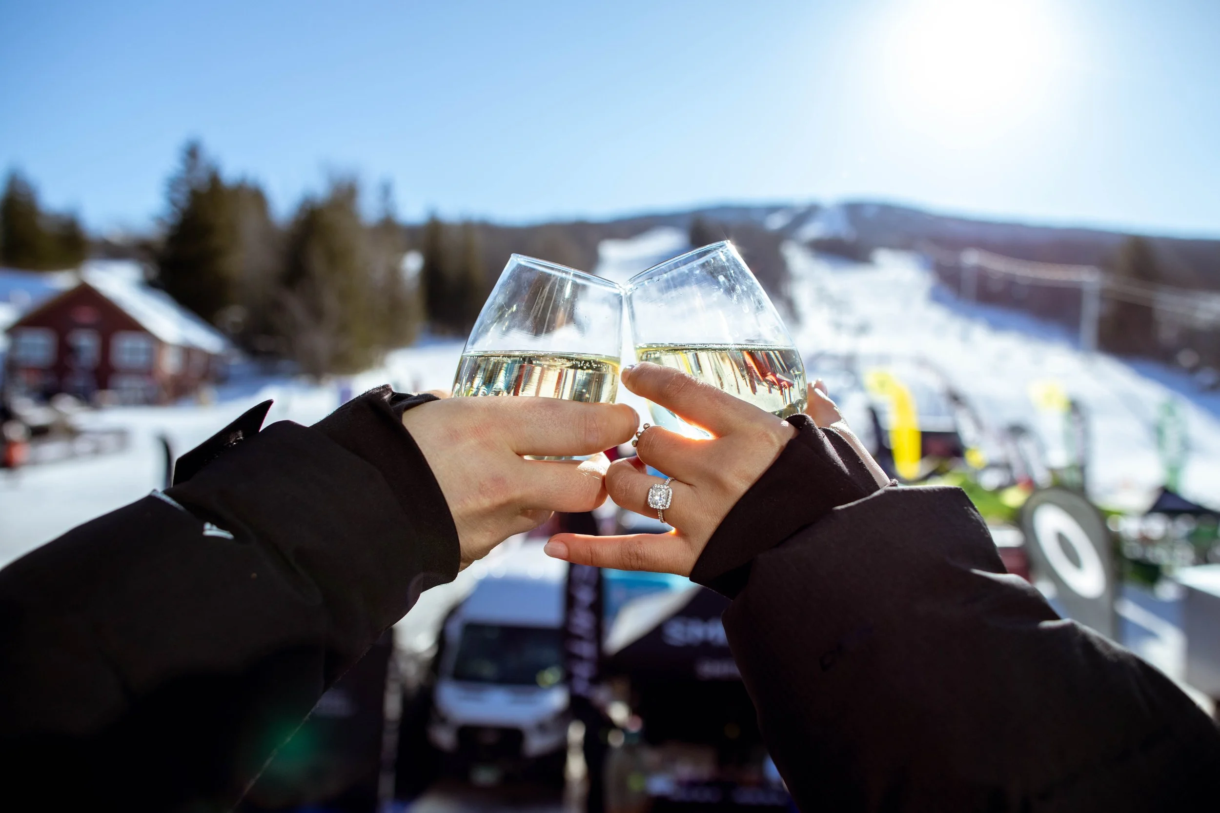 Adventure Ski Engagement 