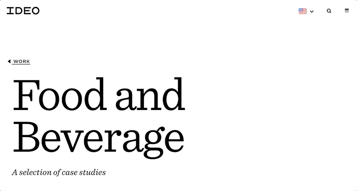 IDEO Design for Food Studio