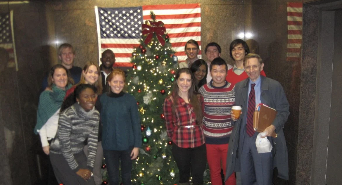 Ashoka Associates Holiday Photo ft. Bill Drayton