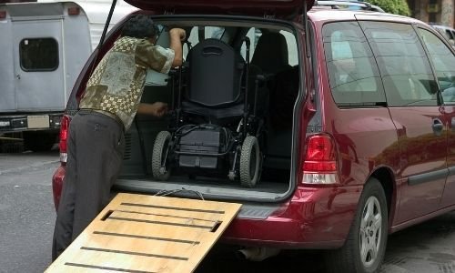 How to Get an Electric Wheelchair into a Car 