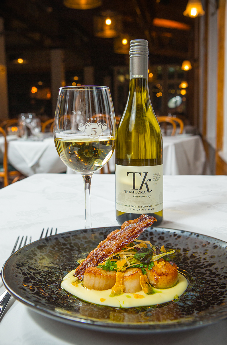 Shed5 Scallops with Te Kairanga Chardonnay  - Copy.jpg