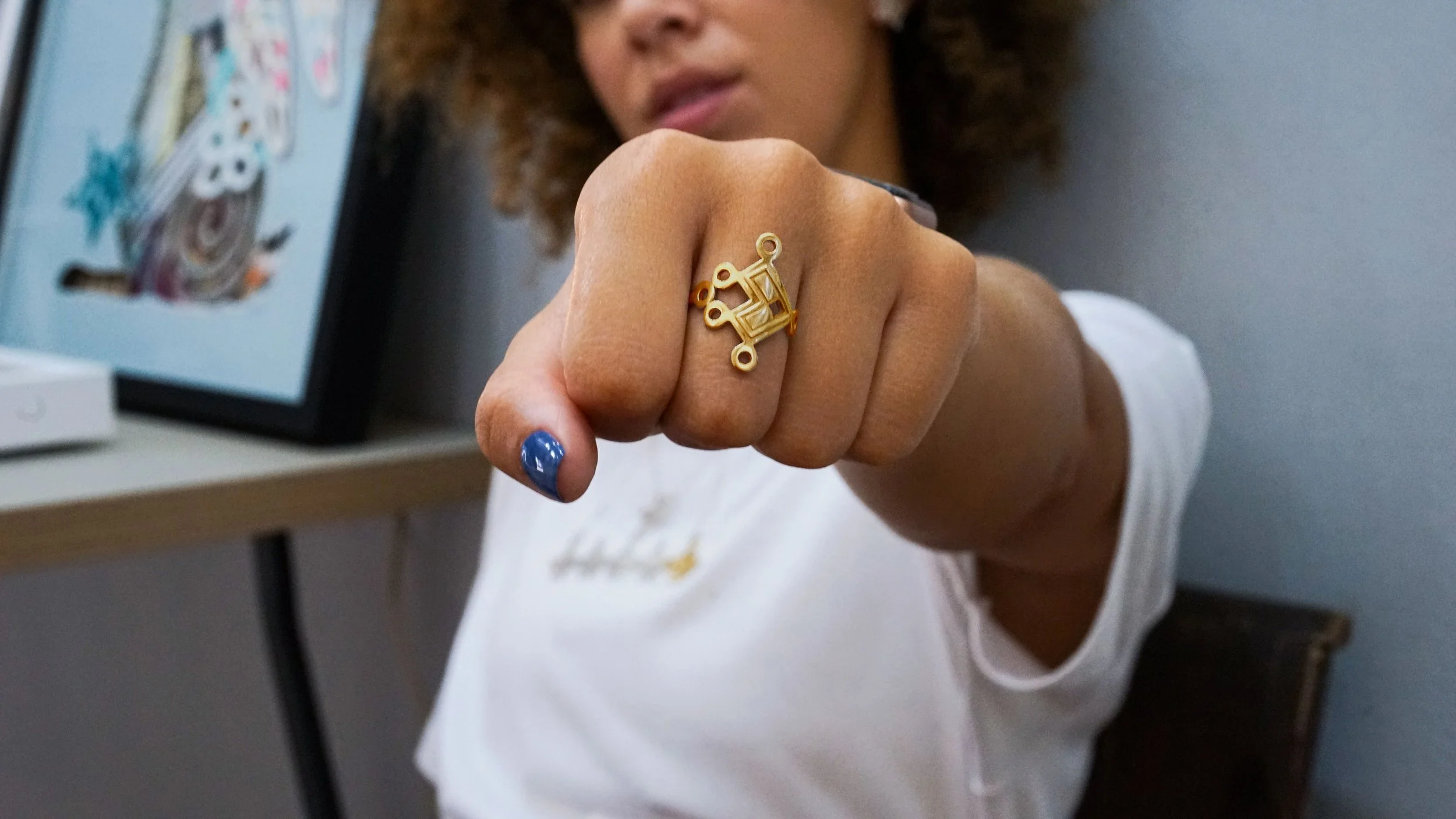 Lineage Ring 22k Gold Plated