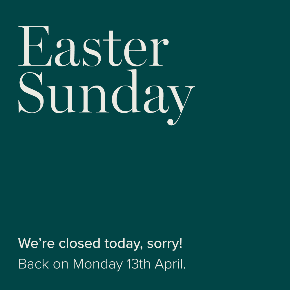 Closed for Easter Sunday — Cornerstone Stores