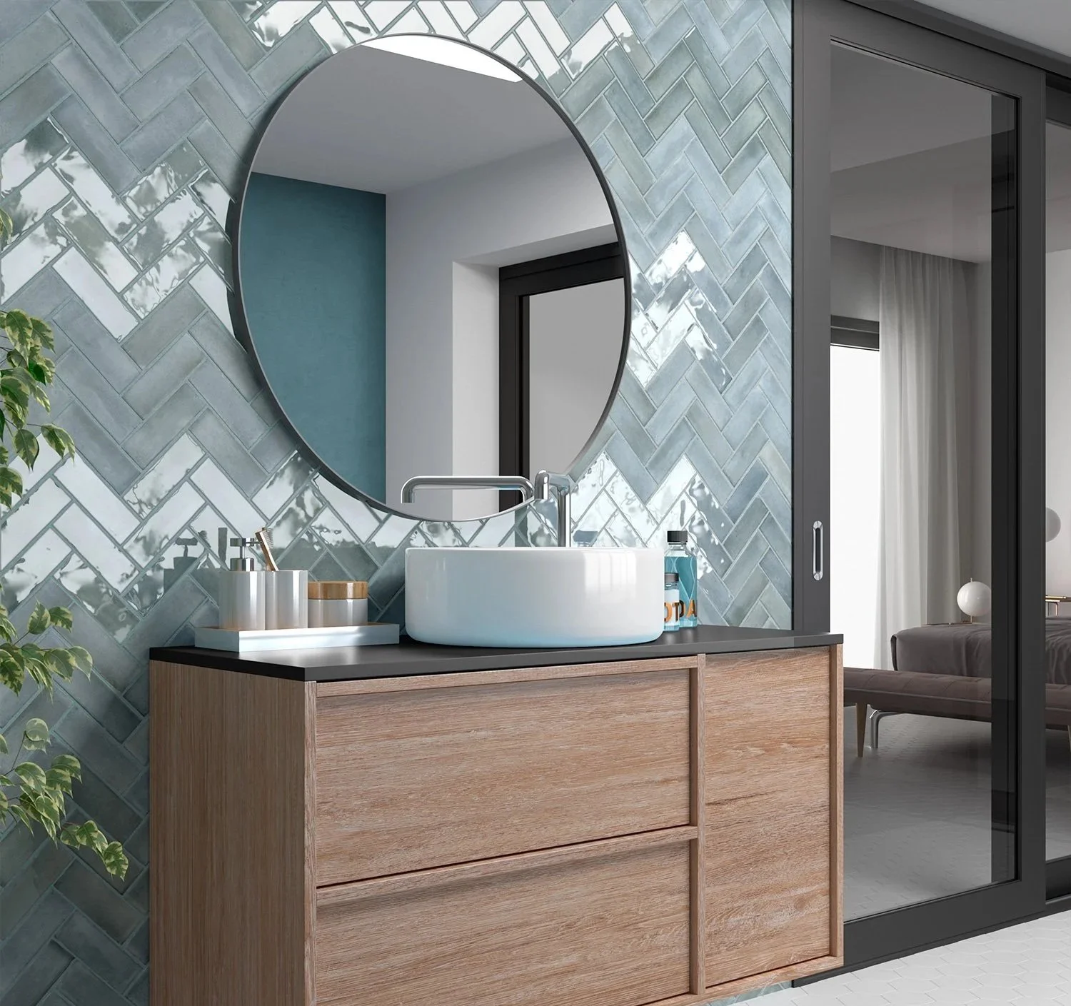 Natasha 2x6 Glossy Porcelain Tile Ice