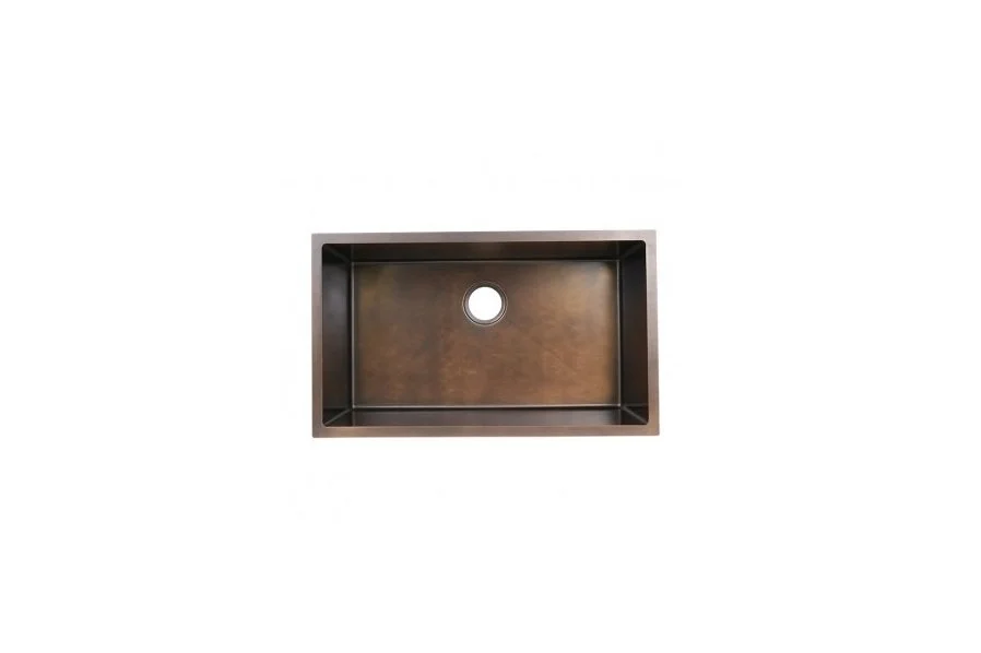 Undermount single bowl sink Antique Copper.jpg