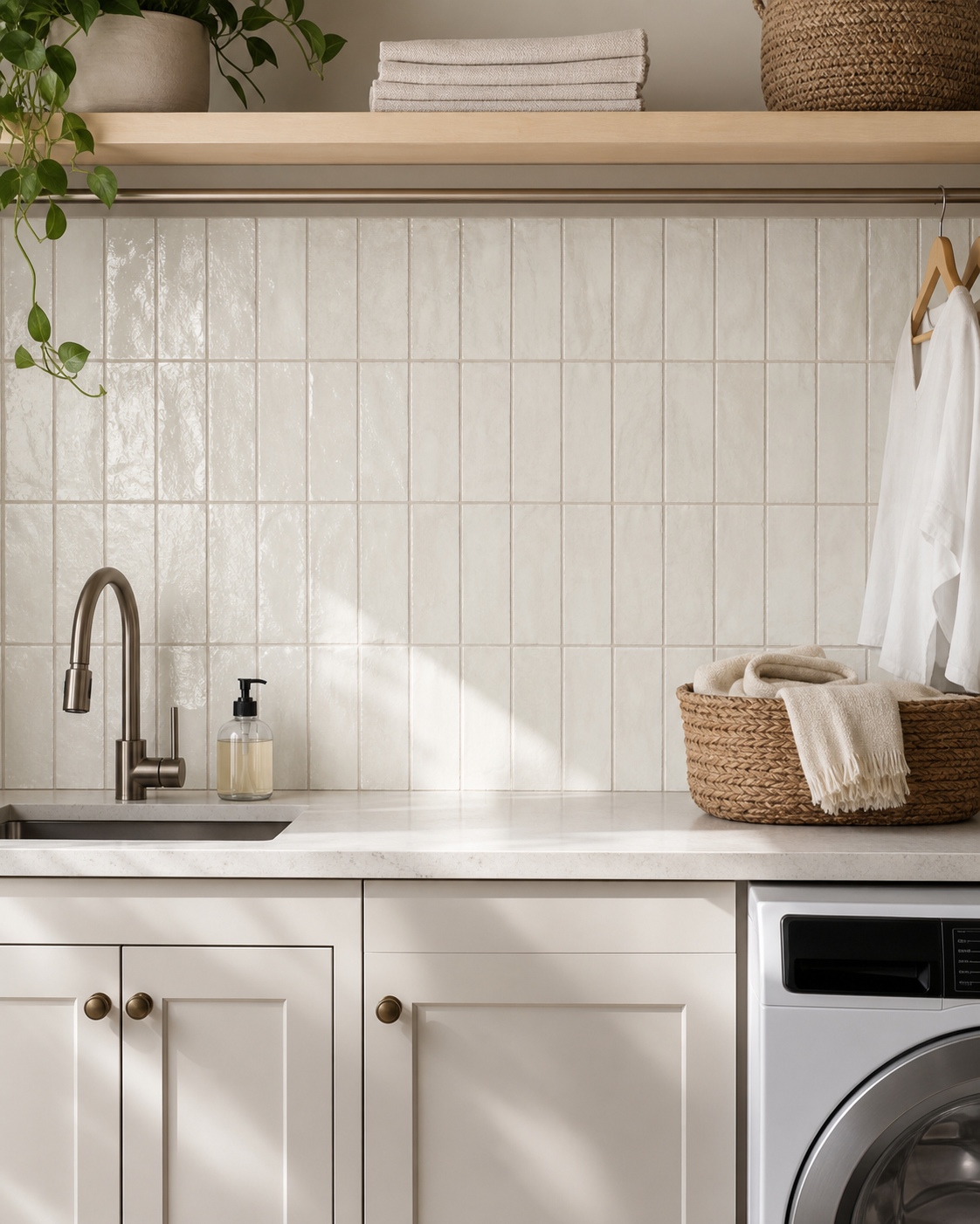 Malta 2.5 in. x 8 in. Zellige Ceramic Subway Tile $10.89 SF