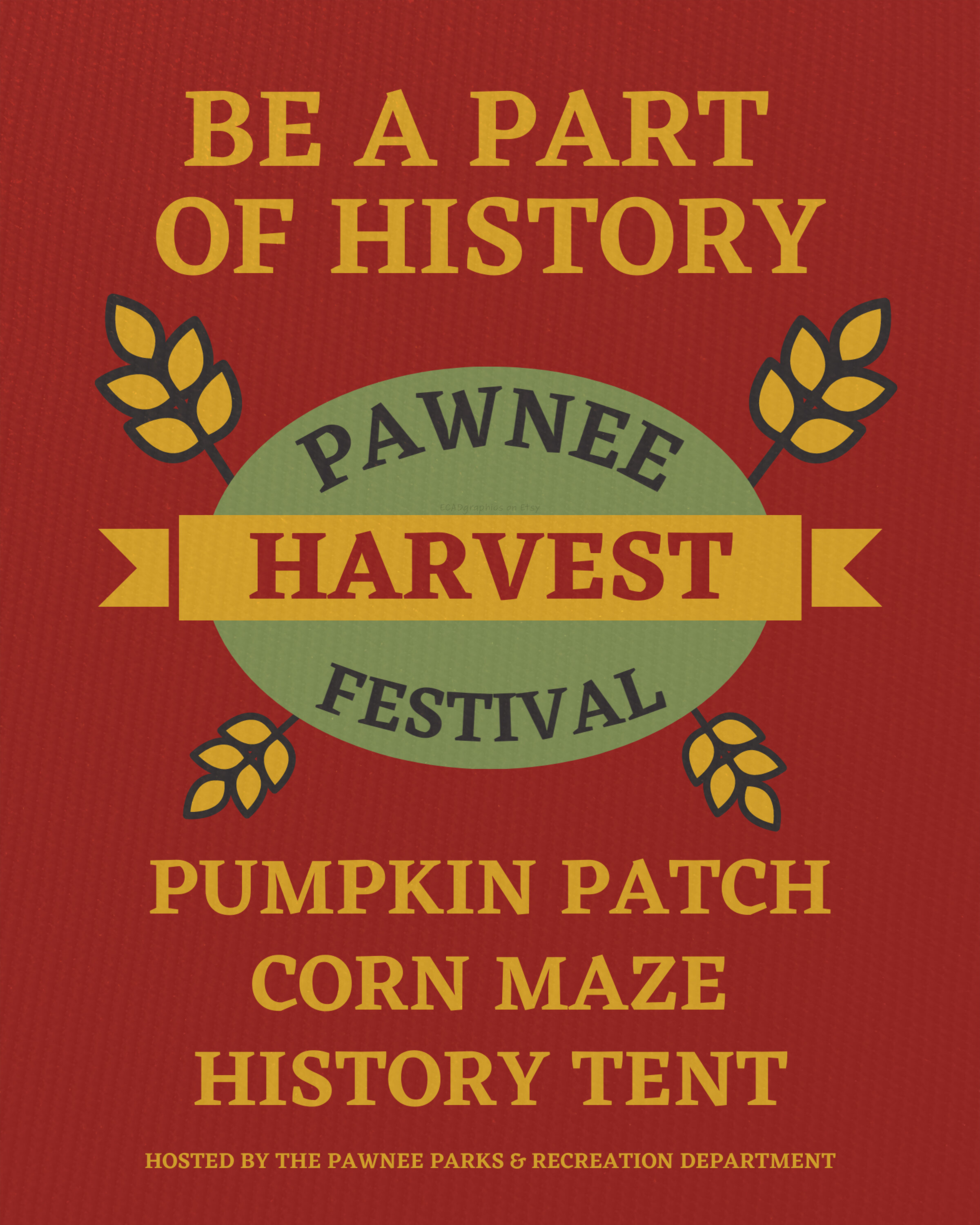 Fan Art Harvest Festival Poster