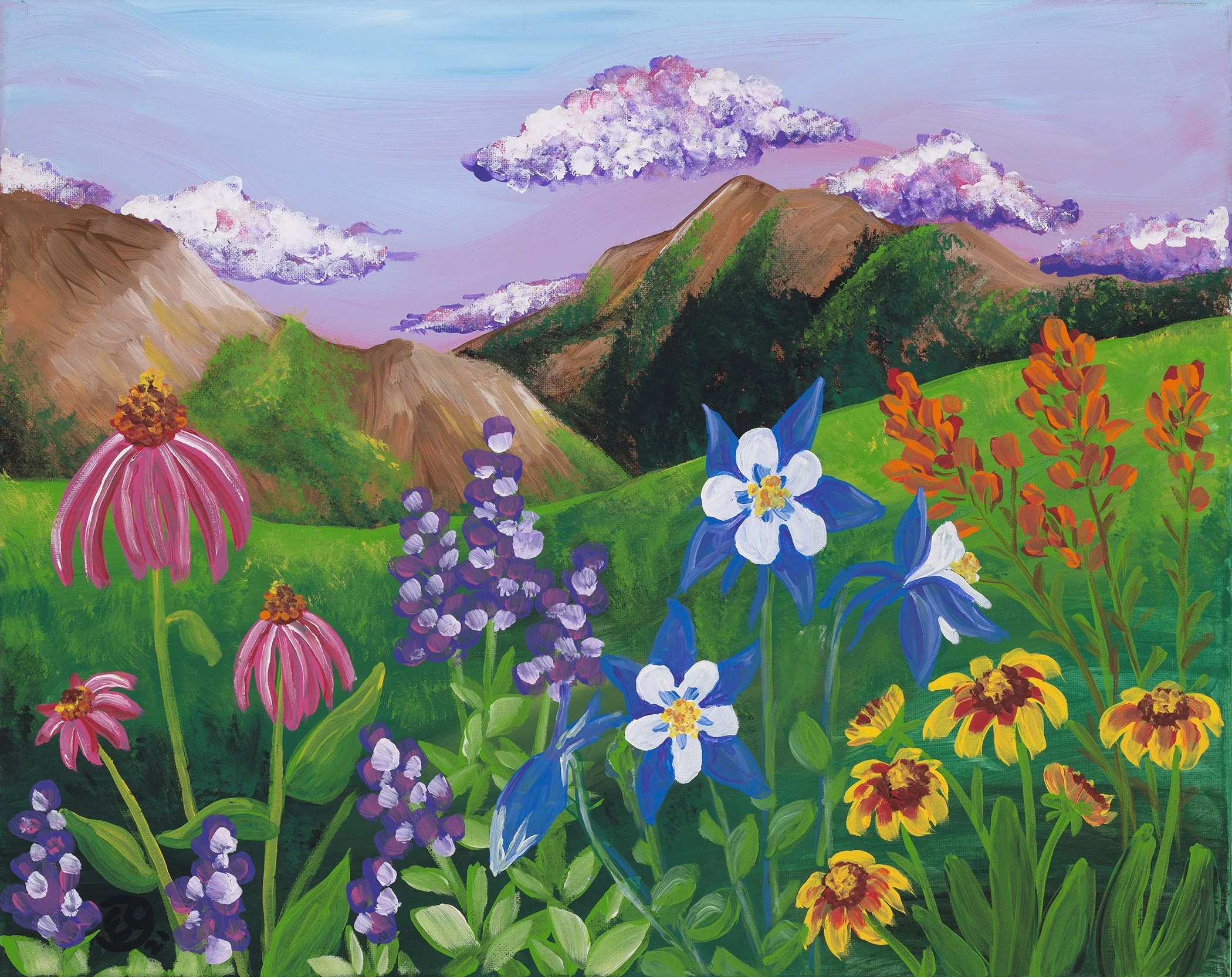 Colorado Wildflowers Traffic Box Winning Submission