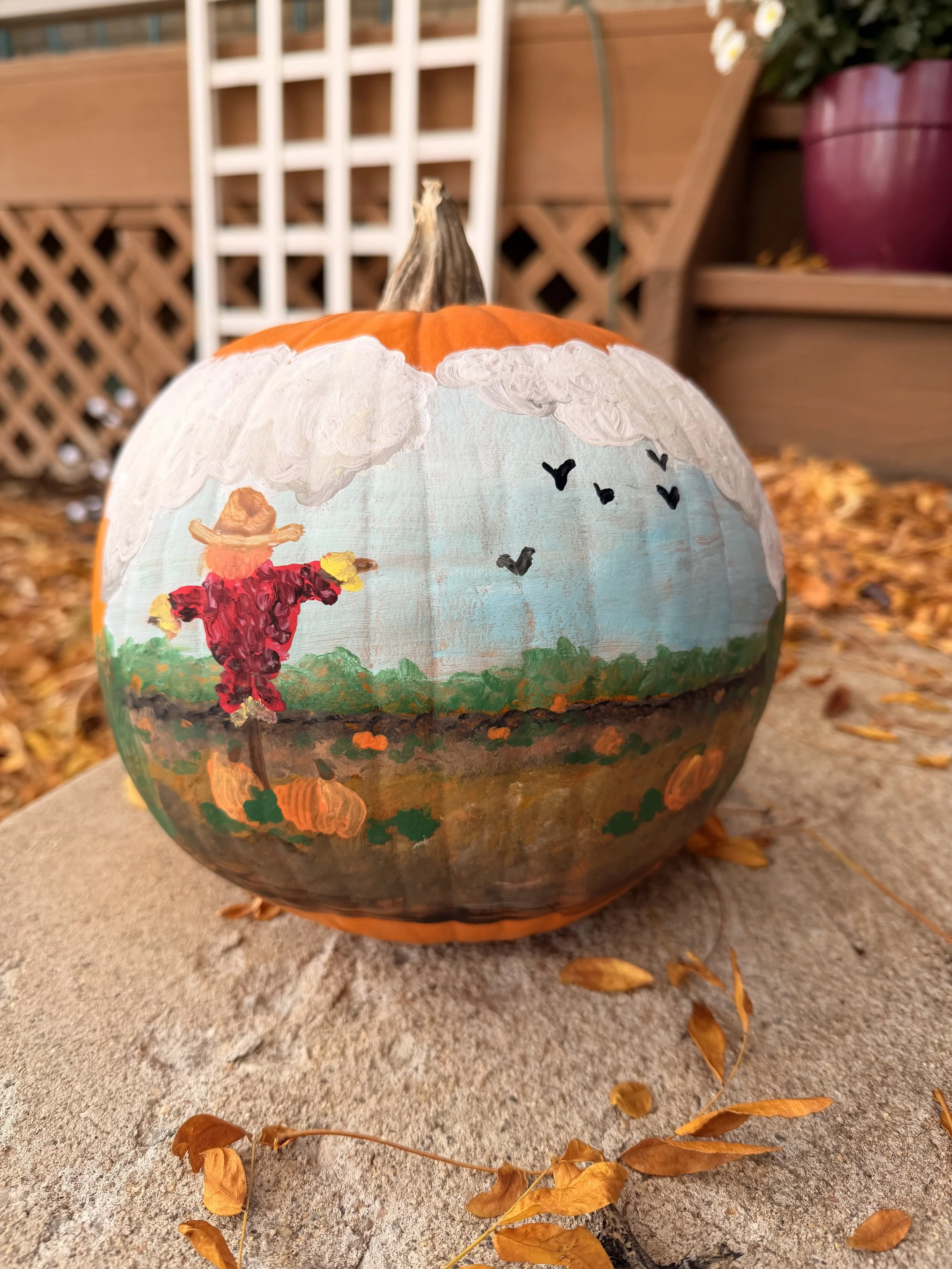 Out Standing in a Field Pumpkin.jpg