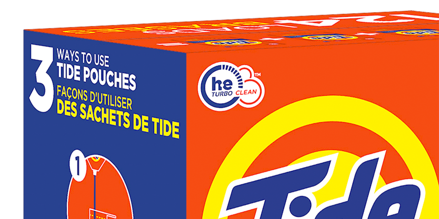 Packaging & Pallet – Tide