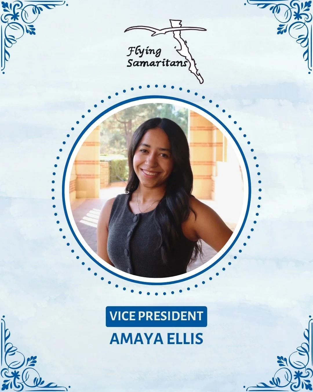 💙 Meet your Vice President, Amaya Ellis! 💙