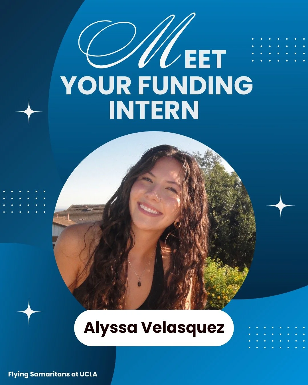 ✨ Meet your Funding Intern, Alyssa! ✨