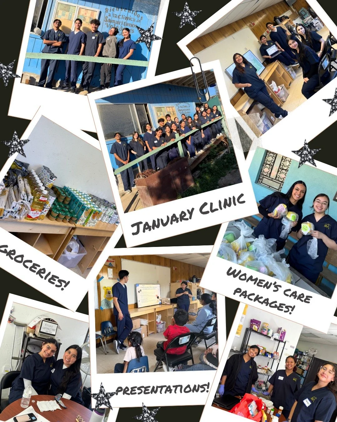 ✨January Clinic Recap✨

We provided groceries, women&rsquo;s care packages, and health education at this month&rsquo;s clinic!

Thank you to our providers and volunteers for helping make this clinic possible 🤍