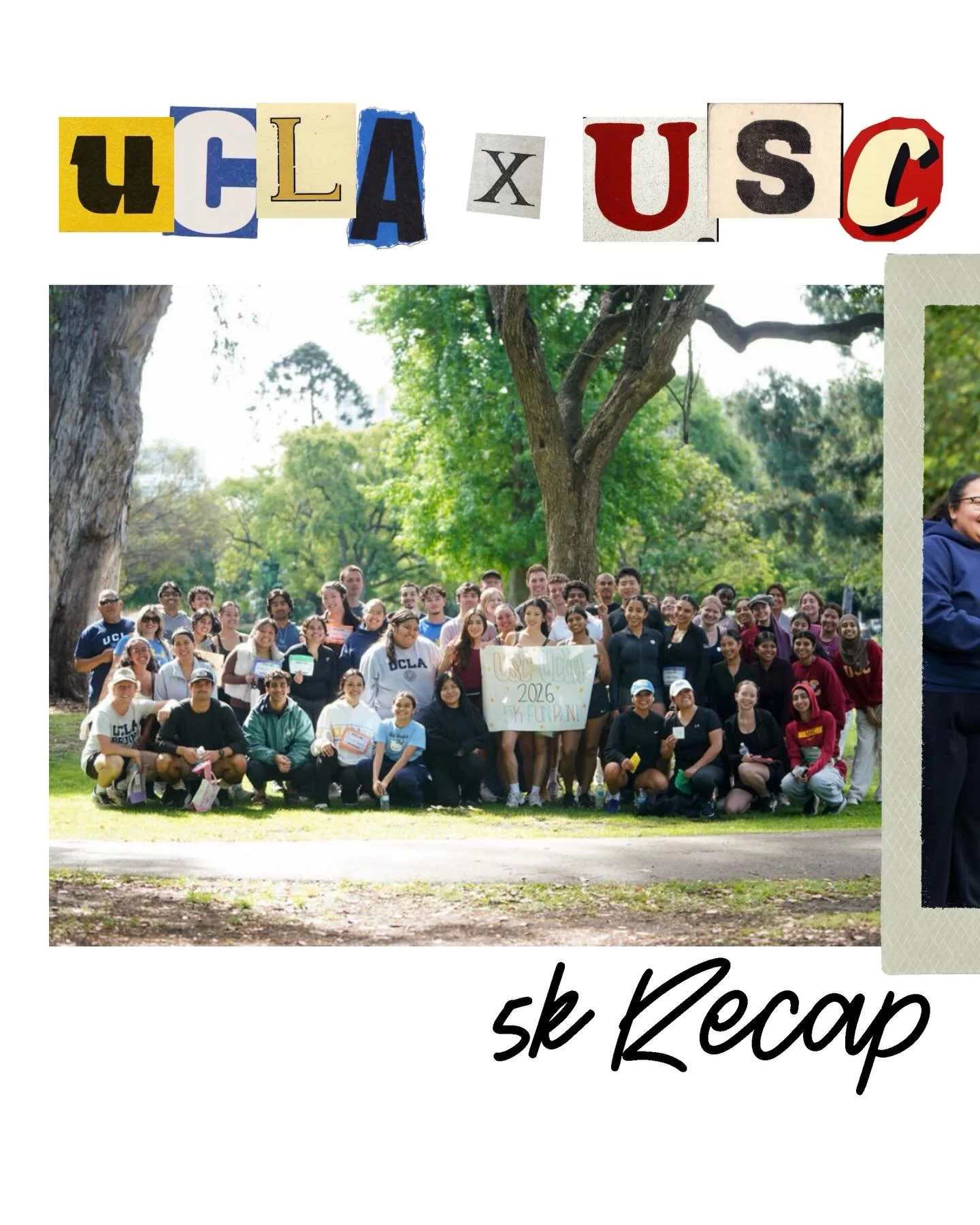 Thank you to everyone who attended the UCLA x USC 5k!💙💛❤️