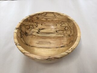  Willie Simmons spalted bowl. 