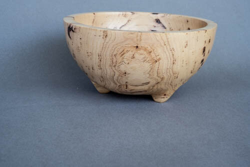  Eva Jo Wu pecan footed bowl additional view 