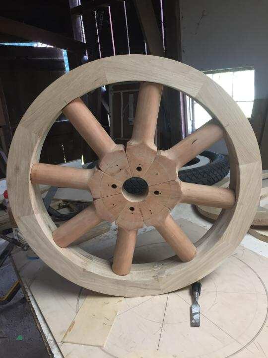  Harris Ferguson sulky wheel part 1 