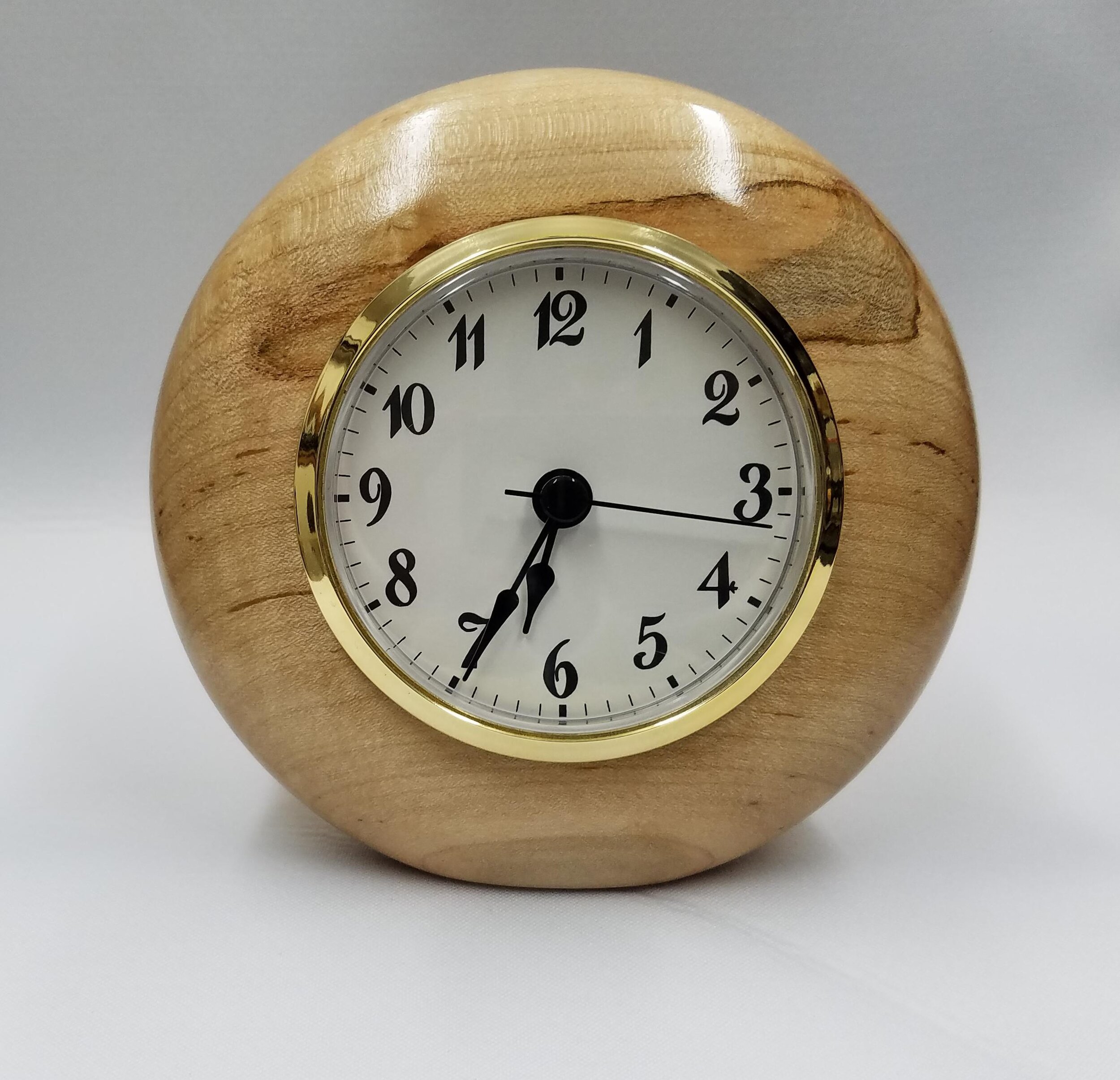  Marvin Elgin maple clock 