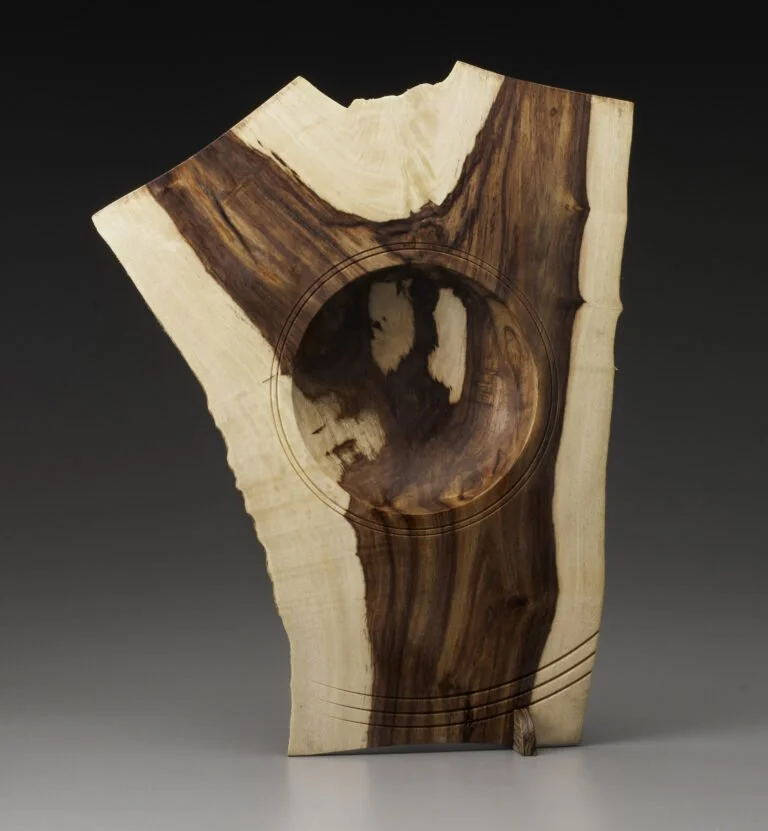 Zoom demo with Rudy Lopez - Natural Edge Winged Platter