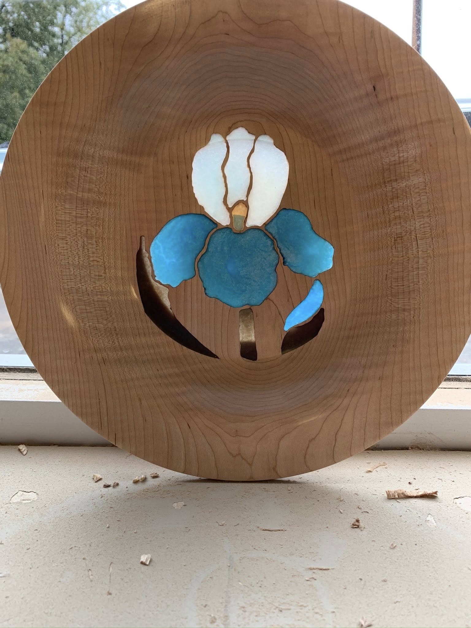 Louise Butler - Bowl with Epoxy Enhancements (Saturday, June 27)
