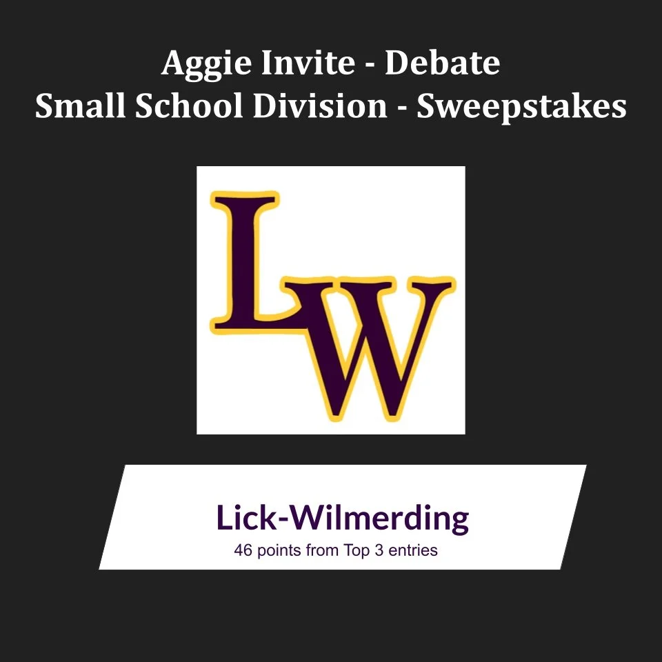 Congrats to the debate team from Lick-Wilmerding HS in San Francisco for winning our small school division at the Aggie Invitational 2026 (in their first tournament ever!).
