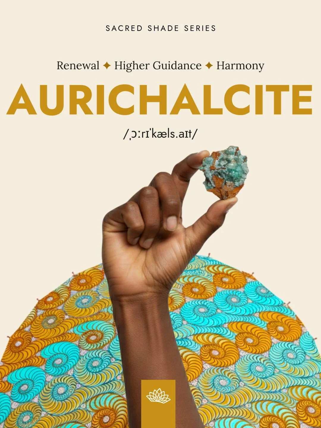 ✦ Breathe Into Renewal ✦
Where lightness meets truth, and peace meets expression.

Aurichalcite shimmers in feather-like shades of blue and green, carrying a serene energy of release and renewal. Aligned with the Heart and Throat Chakras, it encourag