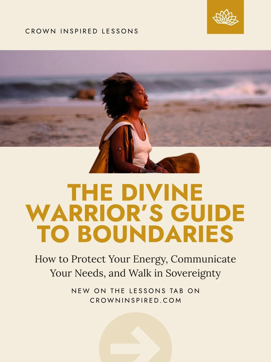 Boundaries are not walls.
They are sacred pathways back to your truth, your energy, and your power.

In our latest blog, discover how the Divine Warrior:
&bull; protects mind, heart, and spirit
&bull; sets boundaries with clarity and grace
&bull; use