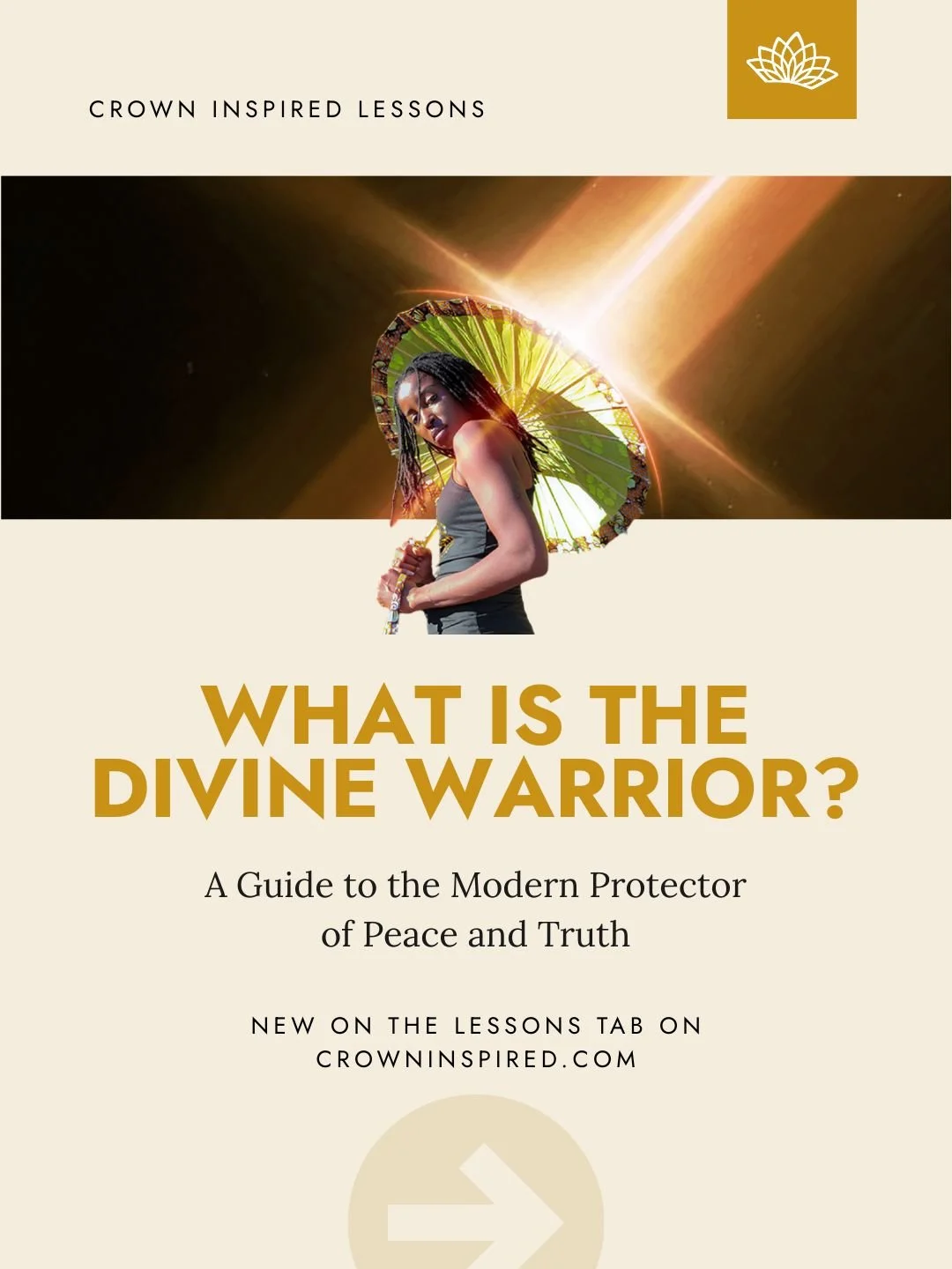 A warrior shaped by presence, not force.
Guided by truth, not survival.

In our latest blog, discover how the Divine Warrior:
&rarr; Protects peace without hardening the heart
&rarr; Leads with clarity, compassion, and intention
&rarr;Walks an ancest