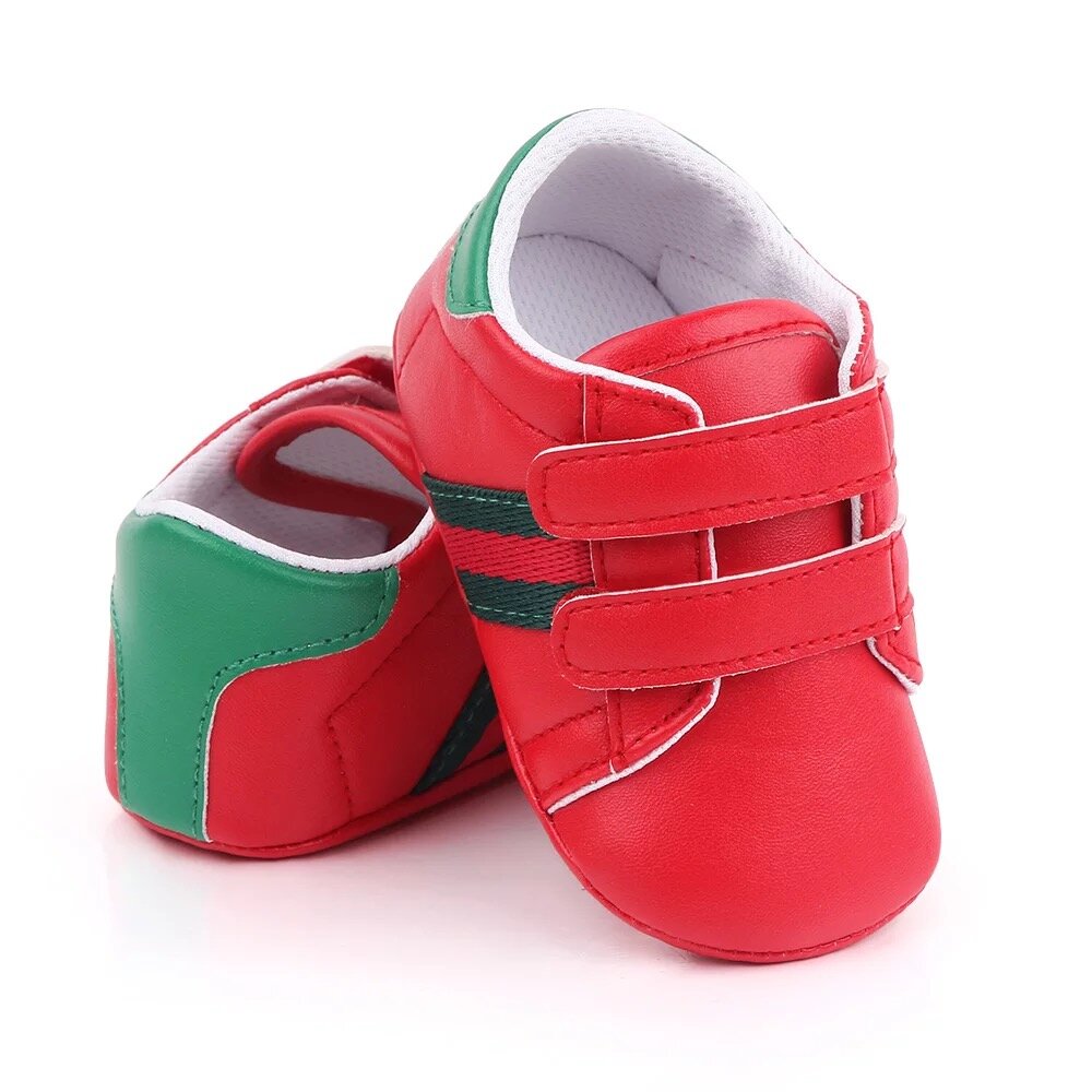 Reporter Advarsel madras RED BOSS BABY SHOES — bossy kidz