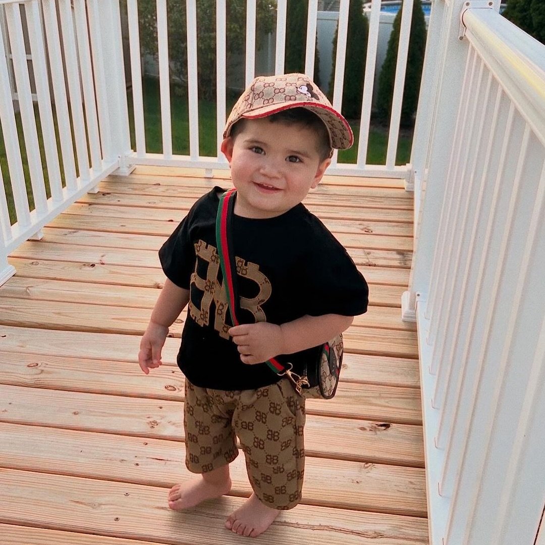 Bossd up in bossykidz fit 😍 shop whole outfit plus the cap  online 🙌🏻 www.bossykidz.com