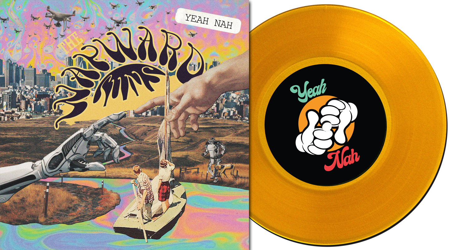 THE WAYWARD SUNS VINYL - 7'' 45Rpm Single Incl Digital Download  [YEAH NAH] COLOUR FRONT.png