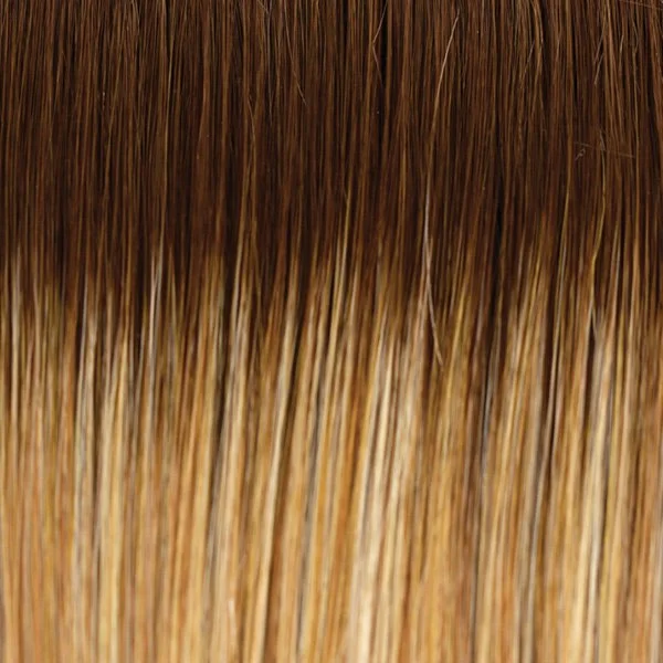 24/102/R12 | Golden Blonde Highlighted Platinum Rooted light Golden Brown