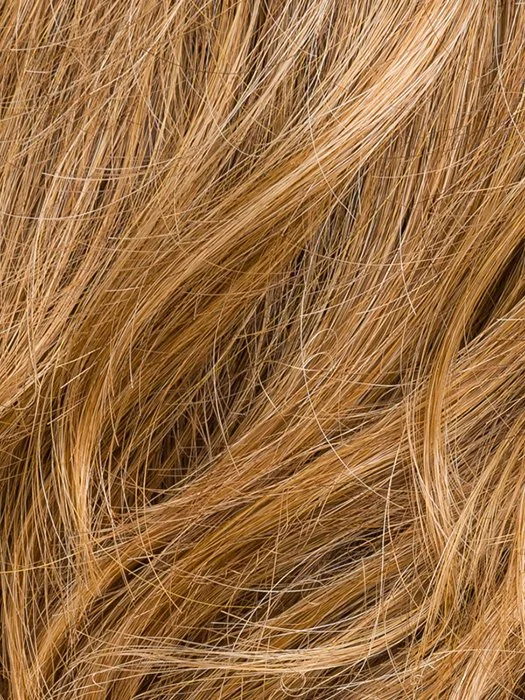 MOCCA ROOTED 830.27.9 | Medium Brown blended with Light Auburn, Dark Strawberry Blonde and Medium Warm Brown Blend with Shaded Roots