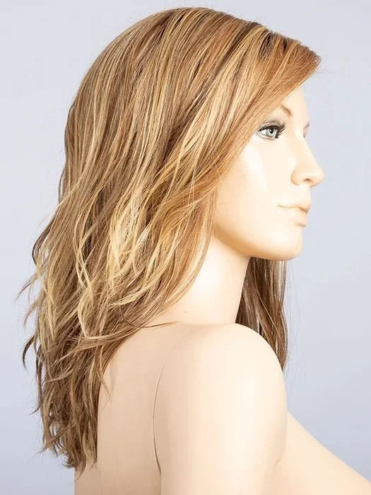 LIGHT BERNSTEIN ROOTED 12.26.27 | Lightest Brown, Copper Red, and Dark Strawberry Blonde with dark shaded roots