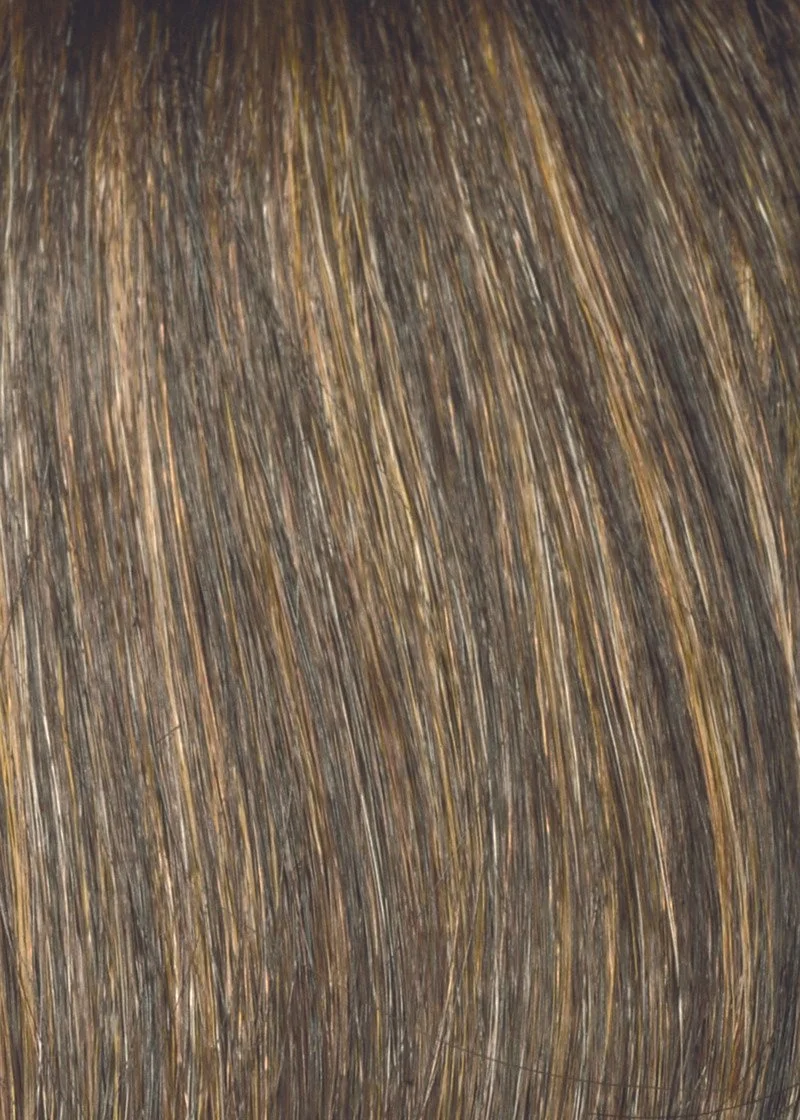 CHOCOLATE CARAMEL | Medium Brown with Soft Red and Blonde highlights