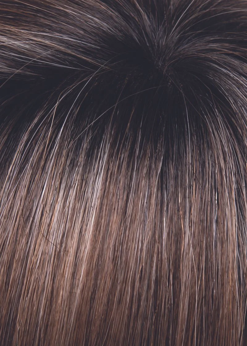 HONEY BREEZE | A blend of Cool, Honey Blonde and Multi-Dimensional Medium Brown with Darker Brown Roots
