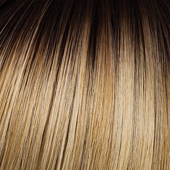 SS-LIGHT-BLONDE | Light Blonde with Golden Highlights &amp; Dark Brown Roots