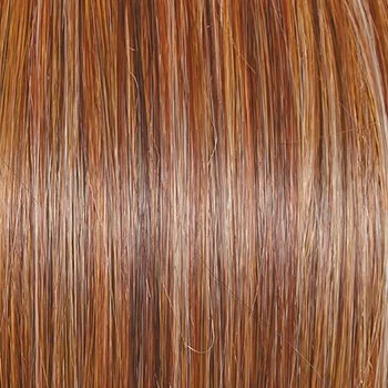 GF12-22SS SHADED CAPPUCCINO | Light Golden Brown Evenly Blended with Cool Platinum Blonde Highlights with Dark Roots 