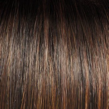 GF8-29SS HAZELNUT | Medium Brown With Ginger Red Highlights &amp; Dark Brown Roots 
