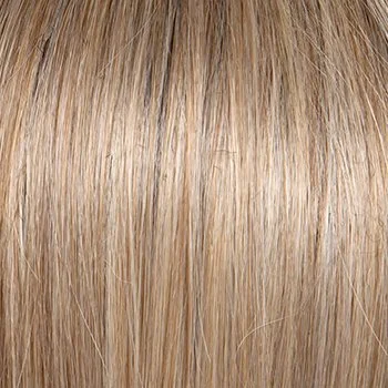GF19-23SS BISCUIT | Light Ash Blonde Evenly Blended with Cool Platinum Blonde with Dark Root 