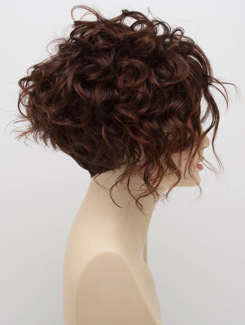 DARK RED | Auburn with Brighter Red highlights