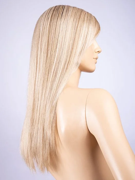 CHAMPAGNE ROOTED 101.24.20 | Light Beige Blonde, Medium Honey Blonde, and Platinum Blonde blend with Dark Roots