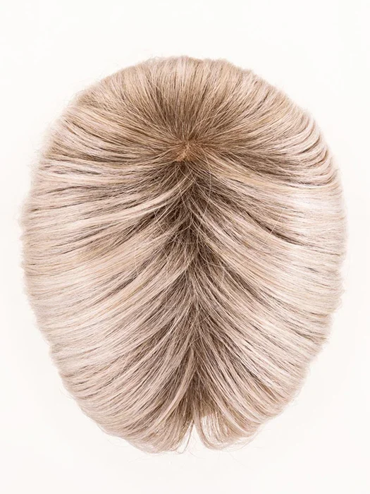 METALLIC BLONDE SHADED 60.101.51 | Pearl White, Pearl Platinum with Dark and Lightest Brown and Grey Blend with Shaded Roots
