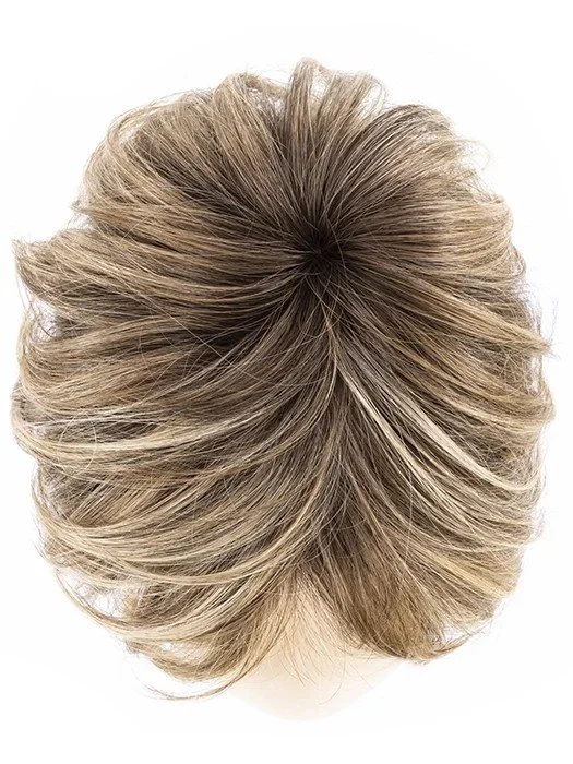 BEIGE MULTI SHADED 12.22.20 | Lightest Brown and Light Strawberry Blonde blend with Light Neutral Blonde and Shaded Roots